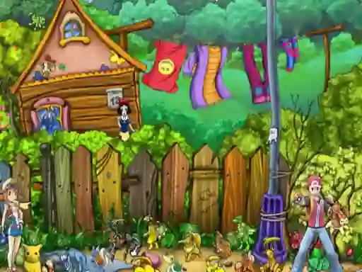 Mchezo Hidden pokemon online