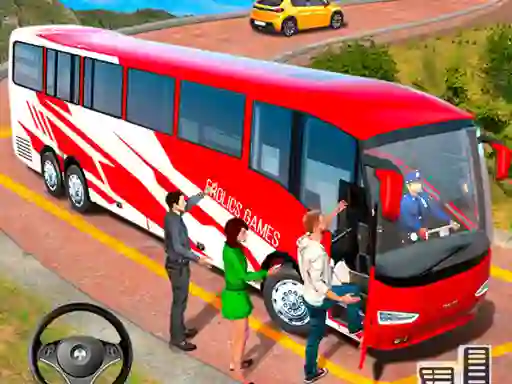 Mchezo Modern Bus Simulator New Parking Games online