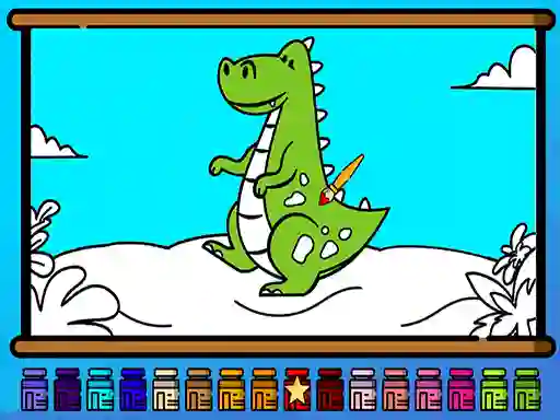 Mchezo Super Game Coloring online