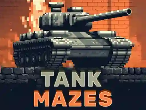 Mchezo Tank Mazes online