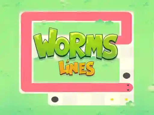 Mchezo Worms Lines online