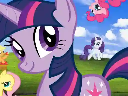 Mchezo My Little Pony Slide online