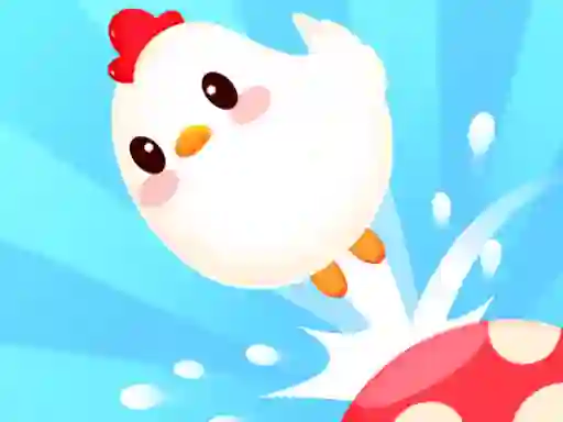 Mchezo Crazy Chicken Jump online