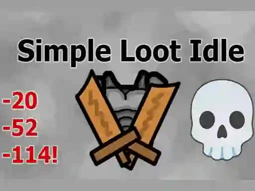 Mchezo Simple Loot Idle online