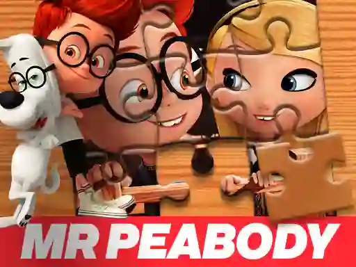 Mchezo Mr Peabody and Sherman Jigsaw Puzzle online