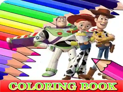Mchezo Coloring Book for Toy Story online