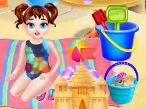 Mchezo Baby Taylor At Beach online
