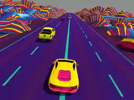 Mchezo Neon Race Retro Drift online