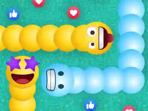 Mchezo Social Media Snake online