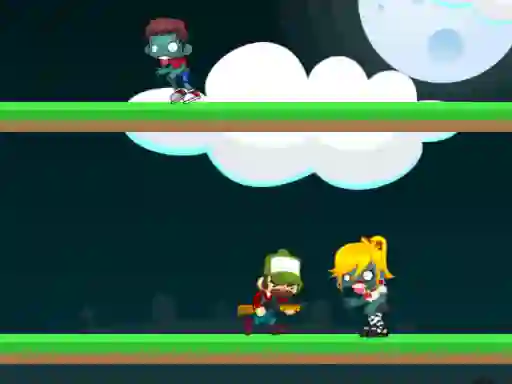 Mchezo Zombies Jump online