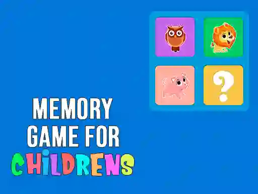 Mchezo Memory Game for Childrens online