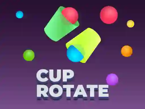 Mchezo Cup Rotate Falling Balls online