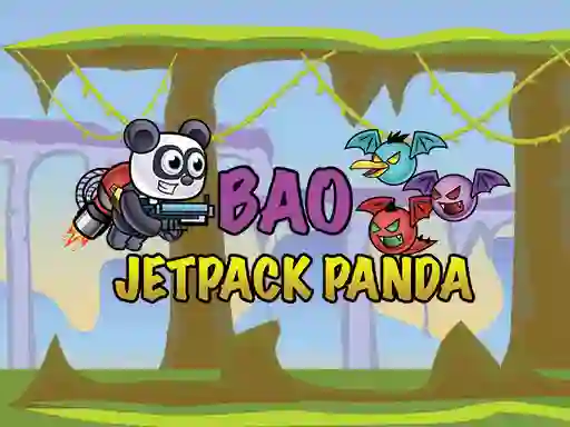 Mchezo Jetpack Panda Bao online