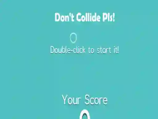 Mchezo Don't Collide Pls! online