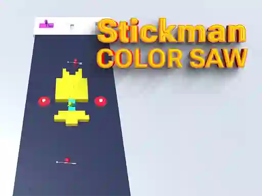 Mchezo Stickman Color Saw online