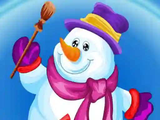 Mchezo Snowman Dress up online