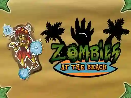 Mchezo Zombies at the beach online