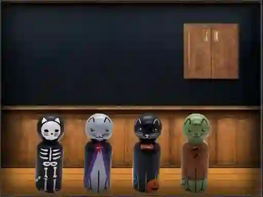 Mchezo Amgel Halloween Room Escape 24 online
