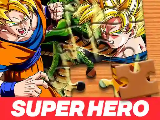 Mchezo Dragon Ball Super Hero Jigsaw Puzzle online