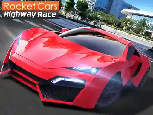 Mchezo Rocket Cars Highway Race online