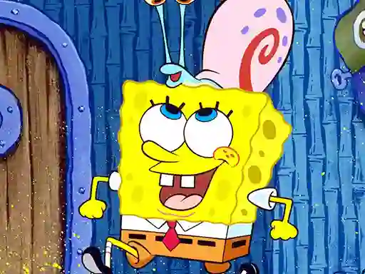 Mchezo Sponge Bob Slide online