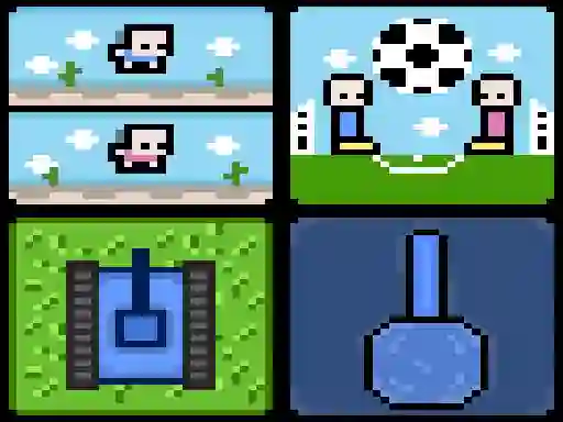 Mchezo 4 Games For 2 Players online