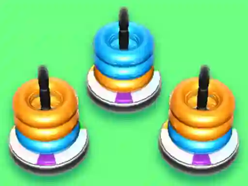 Mchezo Hoop Stack Color ring online