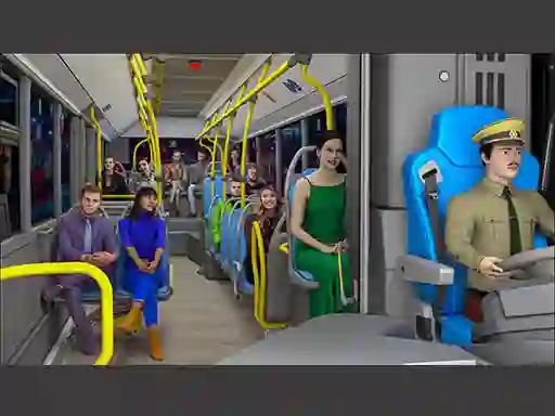 Mchezo Coach Bus Simulator: City Bus Sim online