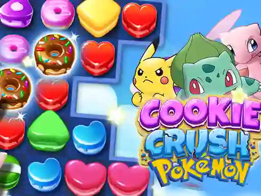 Mchezo Cookie Crush Pokemon online
