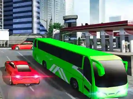 Mchezo Bus Simulator City Driving online