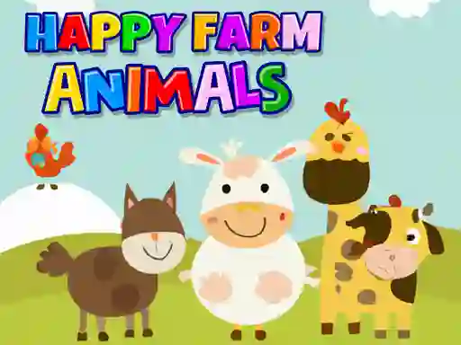 Mchezo Happy Farm Animals online