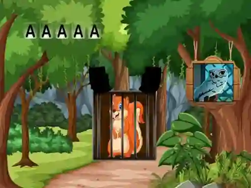 Mchezo Rescue The Cute Squirrel online