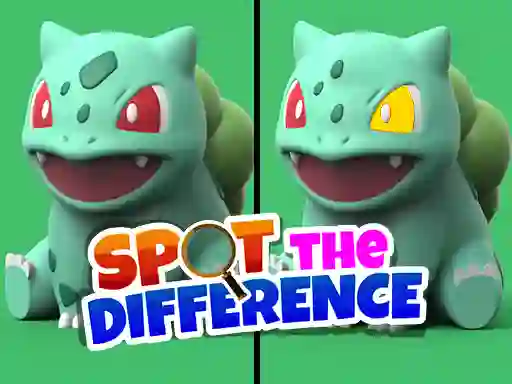 Mchezo Pokimon Spot the differences online