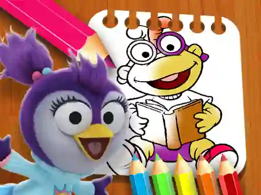 Mchezo Muppet Babies Coloring Book online
