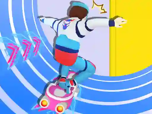 Mchezo Cyber Surfer Skateboard online