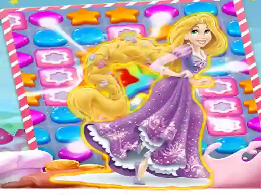 Mchezo Princess Rapunzel Match3 online