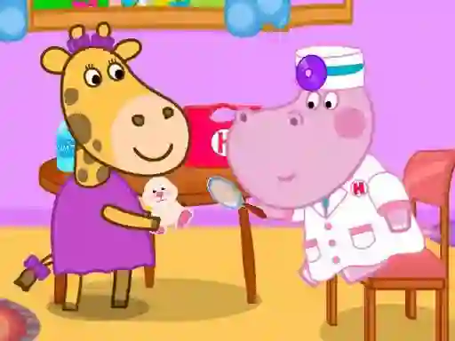 Mchezo Hippo Toy Doctor Sim online