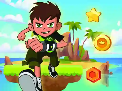 Mchezo Ben 10 Island Run online