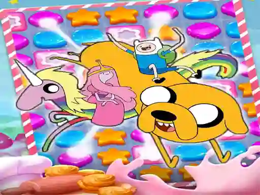 Mchezo Adventure Time Match 3 Games online
