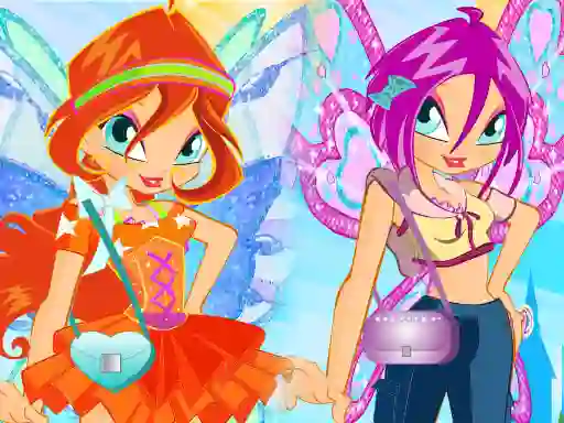 Mchezo Winx Stylish Dress online