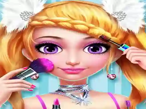 Mchezo Ballerina Magazine Dress Up online