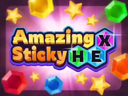 Mchezo Amazing Sticky Hex online