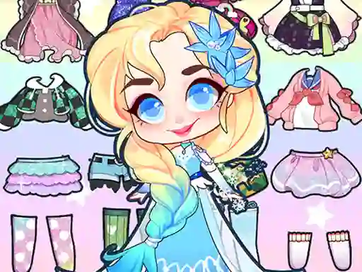Mchezo Makeup Doll Creator online