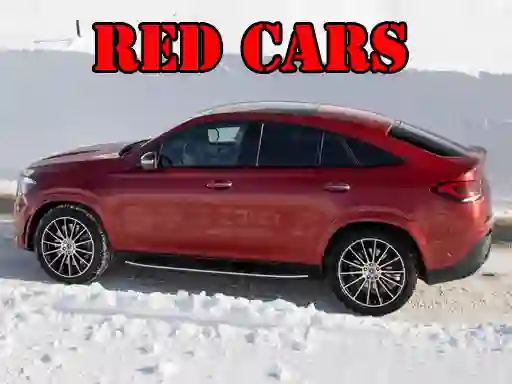 Mchezo Red GLE Coupe Cars online