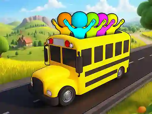 Mchezo Bus Match: Color Parking Jam online