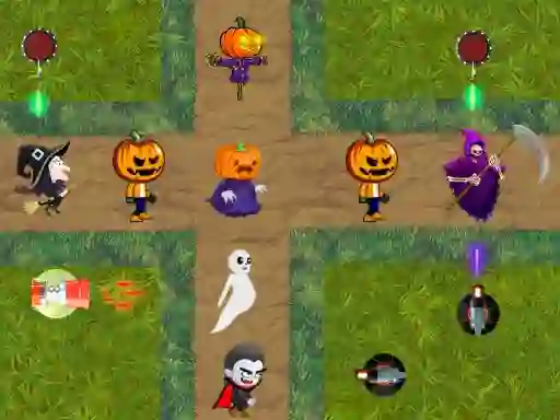Mchezo Halloween Ghouls online