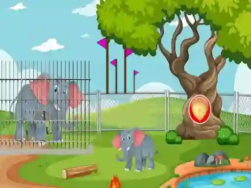 Mchezo Rescue The Elephant Calf 2 online