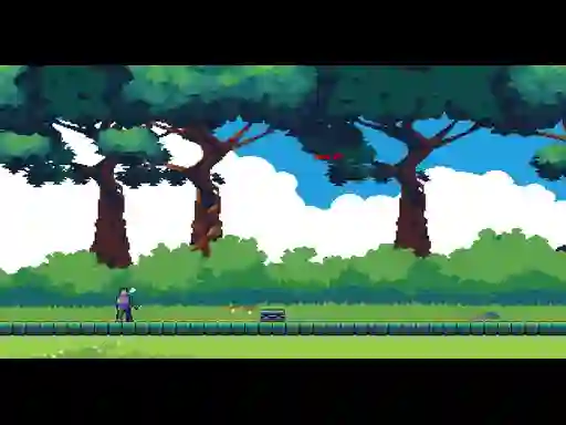 Mchezo Smoke man runner 2d online