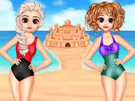 Mchezo Princess Summer Sand Castle online