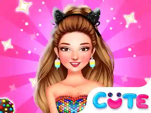Mchezo Celebrity Love Candy Outfits online